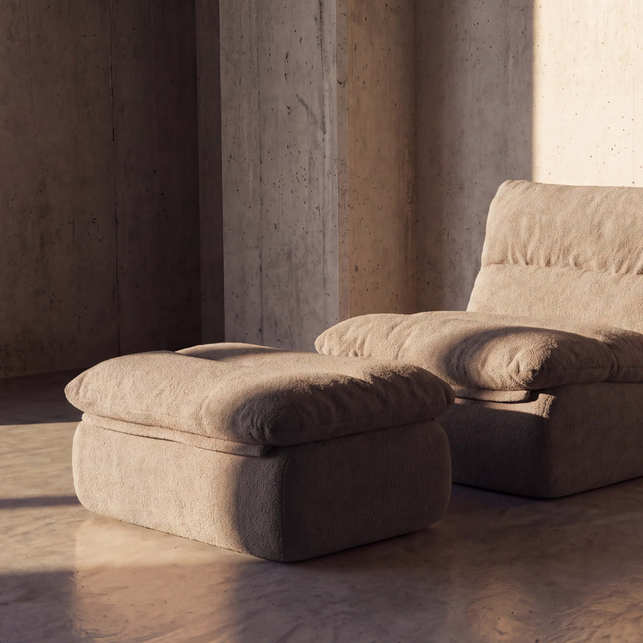 Lennox Indoor Ottoman Mocha