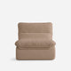 Lennox Indoor Chair + Ottoman Set Mocha