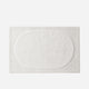 Hotel Luxury Bath Rug White