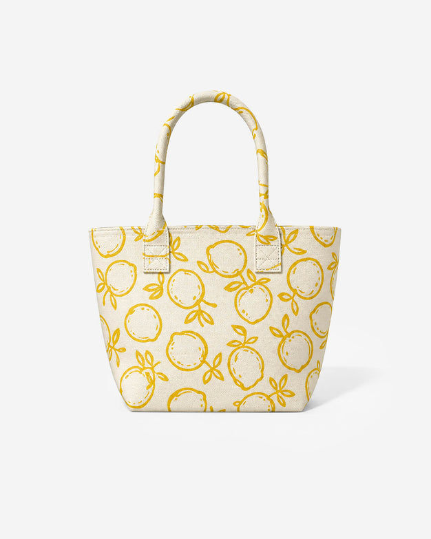 Sunday Citizen Lemons Tote Bag in Ochre