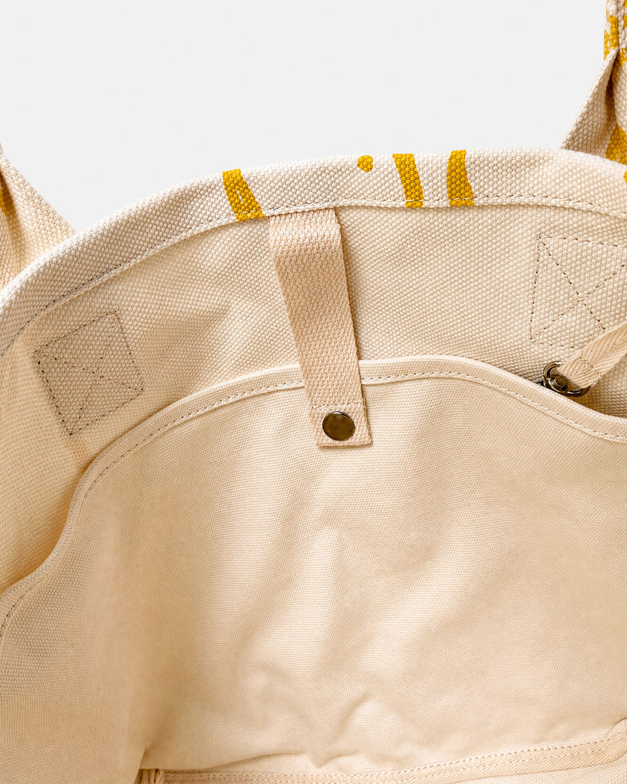 Sunday Citizen Lemons Tote Bag in Ochre