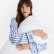 Sunday Citizen Lovely Silky Lyocell Long PJ  White - Endless sky