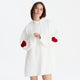 Sunday-Citizen_Lovely-Snug-Blanket-Hoodie_Off-White Off White - Red