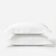Sunday Citizen Luce Cotton Sateen Sham Set in White