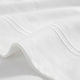 Luce Cotton Sateen Top Sheet with Stitched Trim White