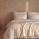 Sunday Citizen Luce Cotton Sateen Duvet Cover Bundle in White