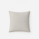 Sunday Citizen Luna Throw Pillow in Cloud Gray - Off White