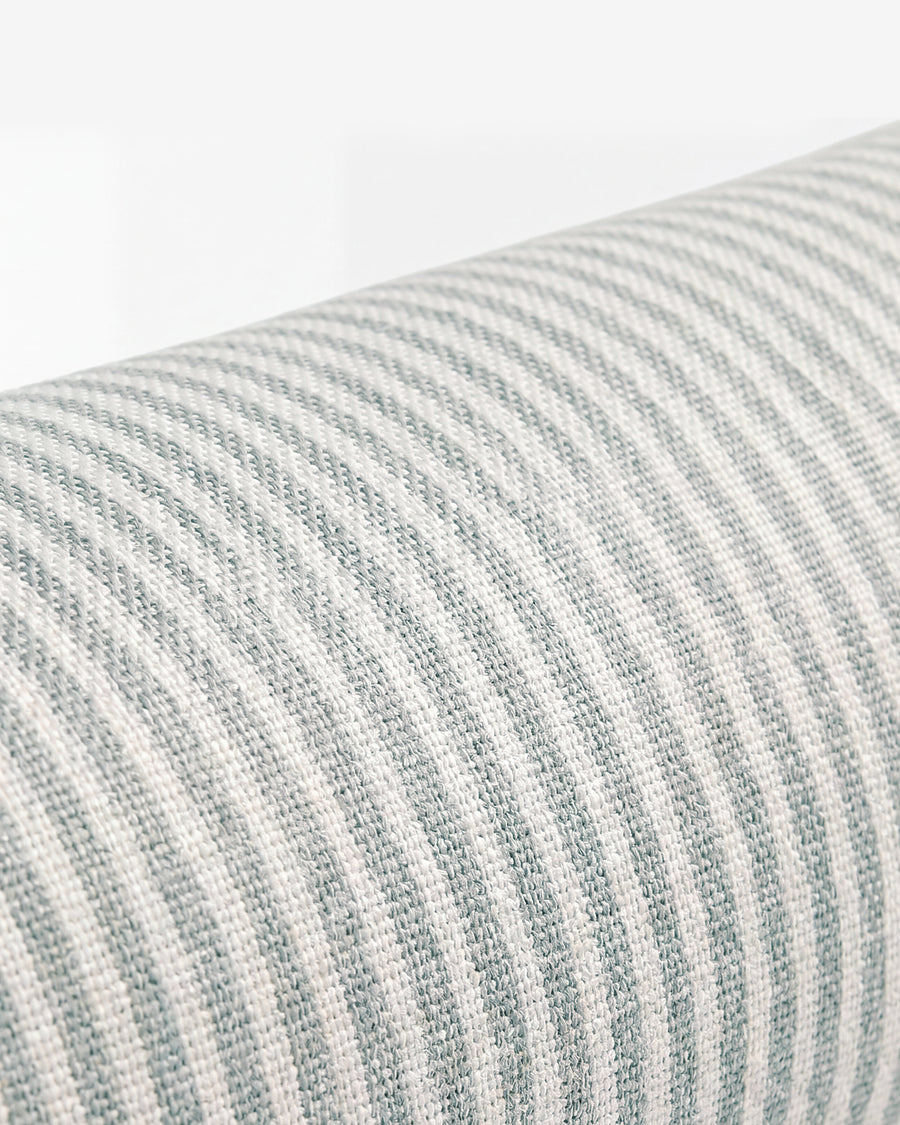 Sunday Citizen Mare Bolster Pillow Misty Blue - Off White