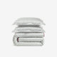 Sunday Citizen Mare Silky Lyocell in Misty Blue - White 