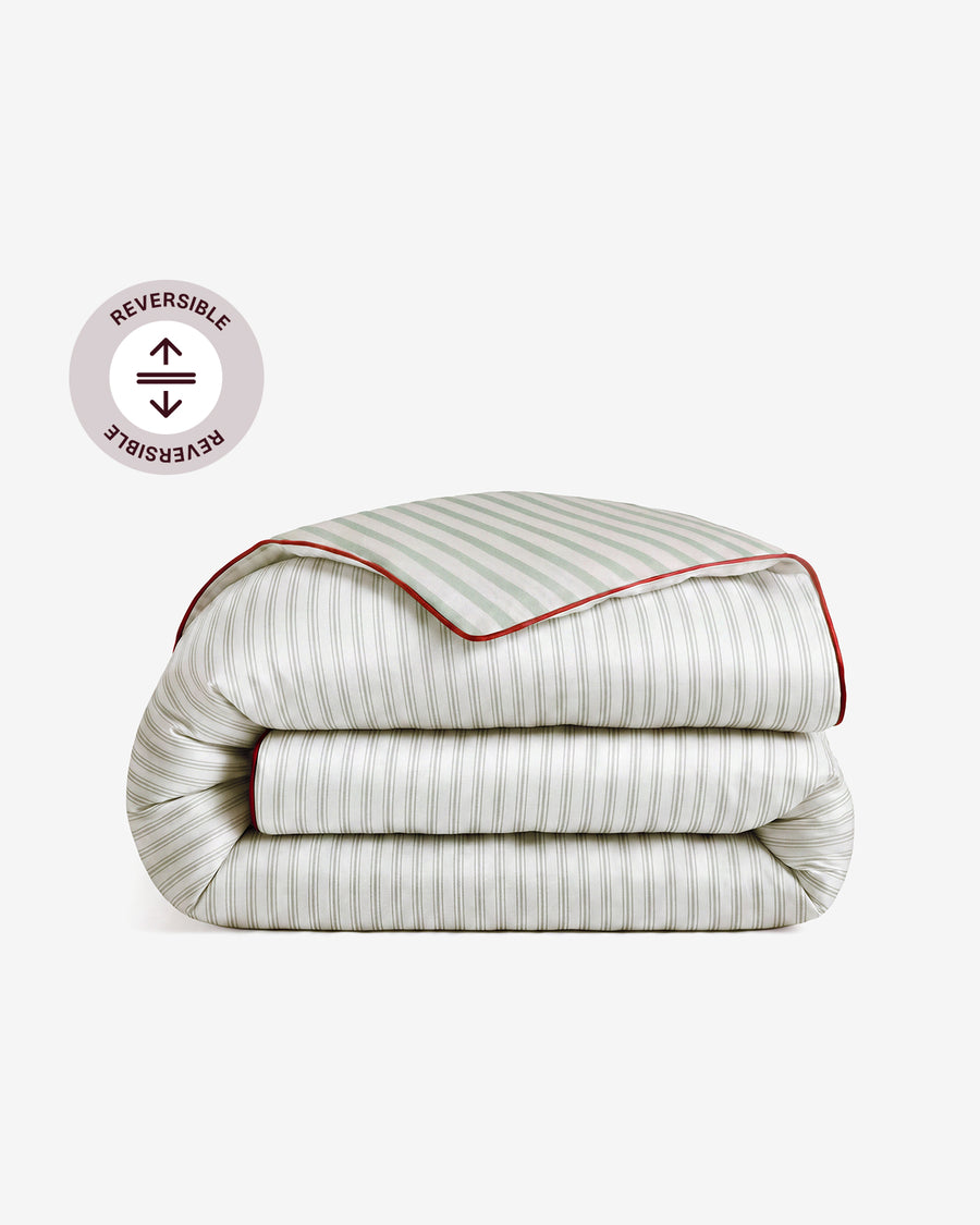 Image of Mare Reversible Silky Lyocell Duvet Cover