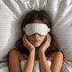 Mare Stripe Silky Lyocell Eyemask