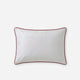 Sunday Citizen Mare Silky Lyocell Pillowcase in Misty Blue - White
