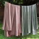 Sunday Citizen Muslin Beach Blanket in Jade
