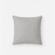 Sunday Citizen Nebbia Throw Pillow in White - Cloud Grey