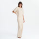 Organic French Terry Lounge Pant Sahara Tan