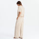 Organic French Terry Lounge Pant Sahara Tan