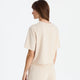 Organic French Terry T-Shirt Sahara Tan