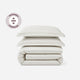 Sunday Citizen Perla Cotton Satten Bundle In White - Cloud Grey