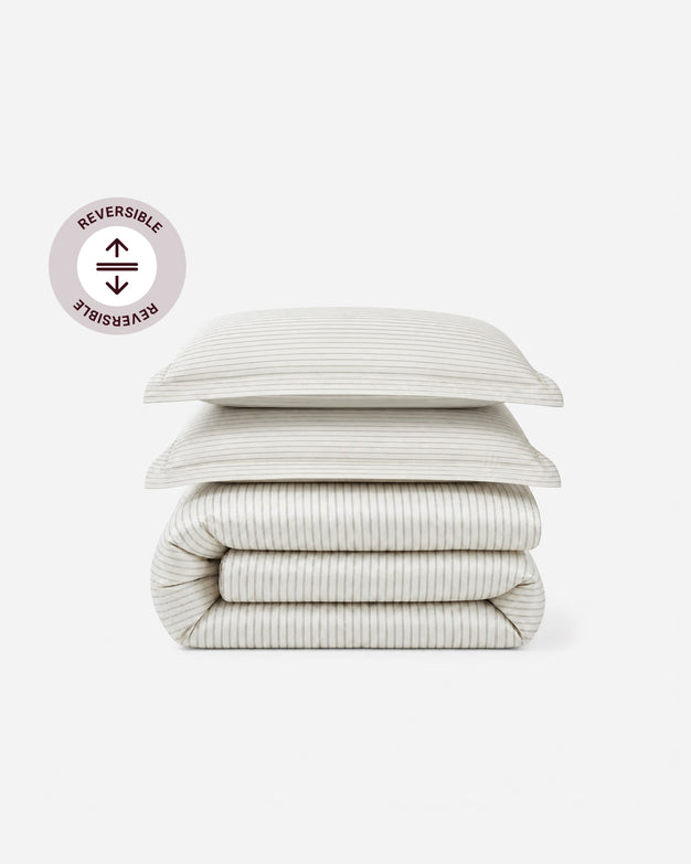 Sunday Citizen Perla Cotton Satten Bundle In White - Cloud Grey