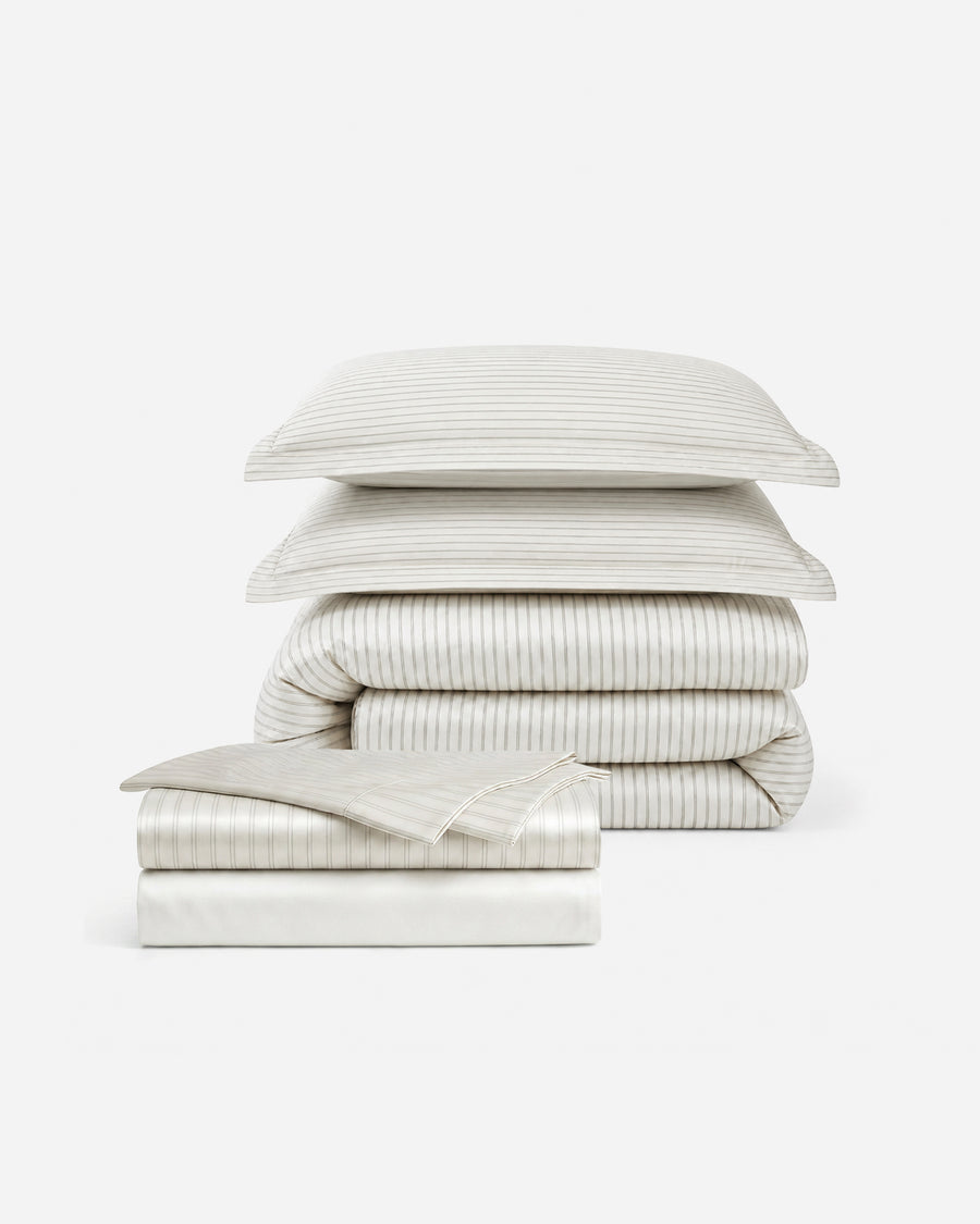 Image of Perla Reversible Cotton Sateen Move In Bundle