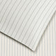 Sunday Citizen Perla Cotton Sateen Duvet Cover in White - Cloud Grey
