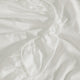 Sunday Citizen Perla Cotton Sateen Fitted Sheet in White