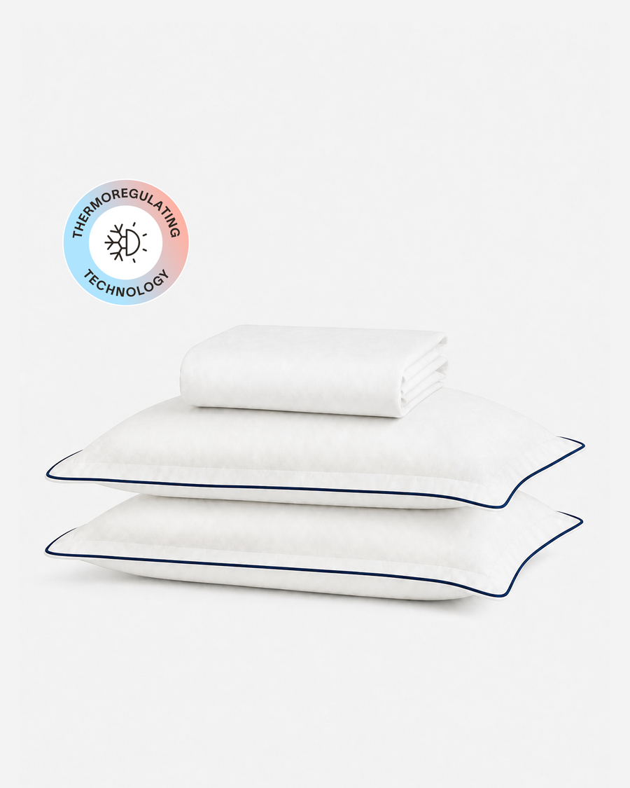 Image of Porto Bamboo Viscose Cooling Fitted Sheet Set