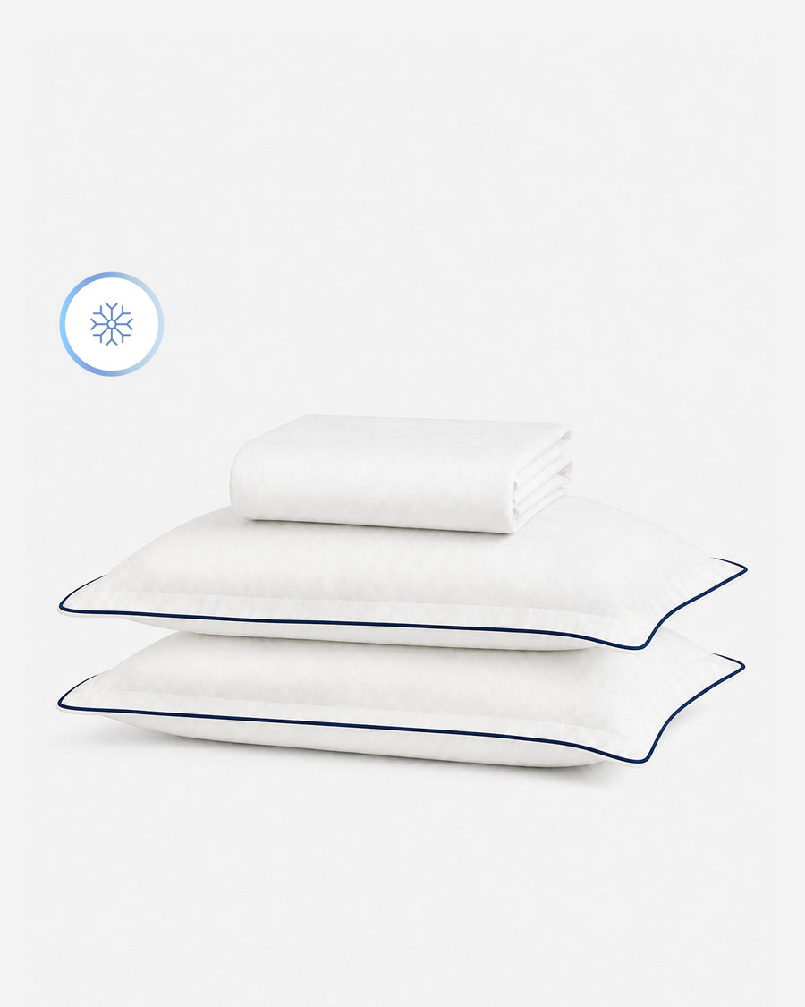 Image of Porto Bamboo Viscose Cooling Fitted Sheet Set