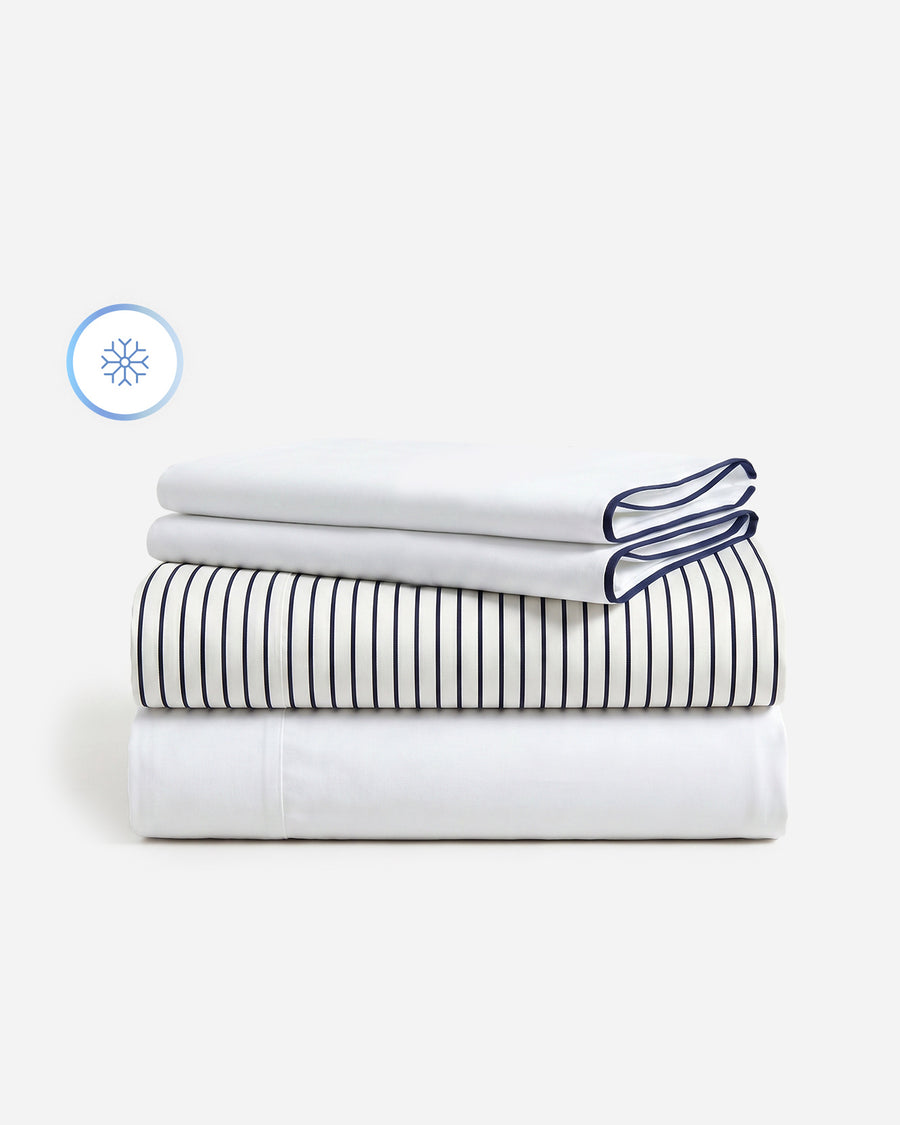 Image of Porto Bamboo Viscose Cooling Sheet Set
