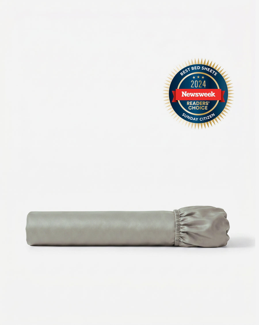 Natural Premium Bamboo Fitted Sheet Boulder