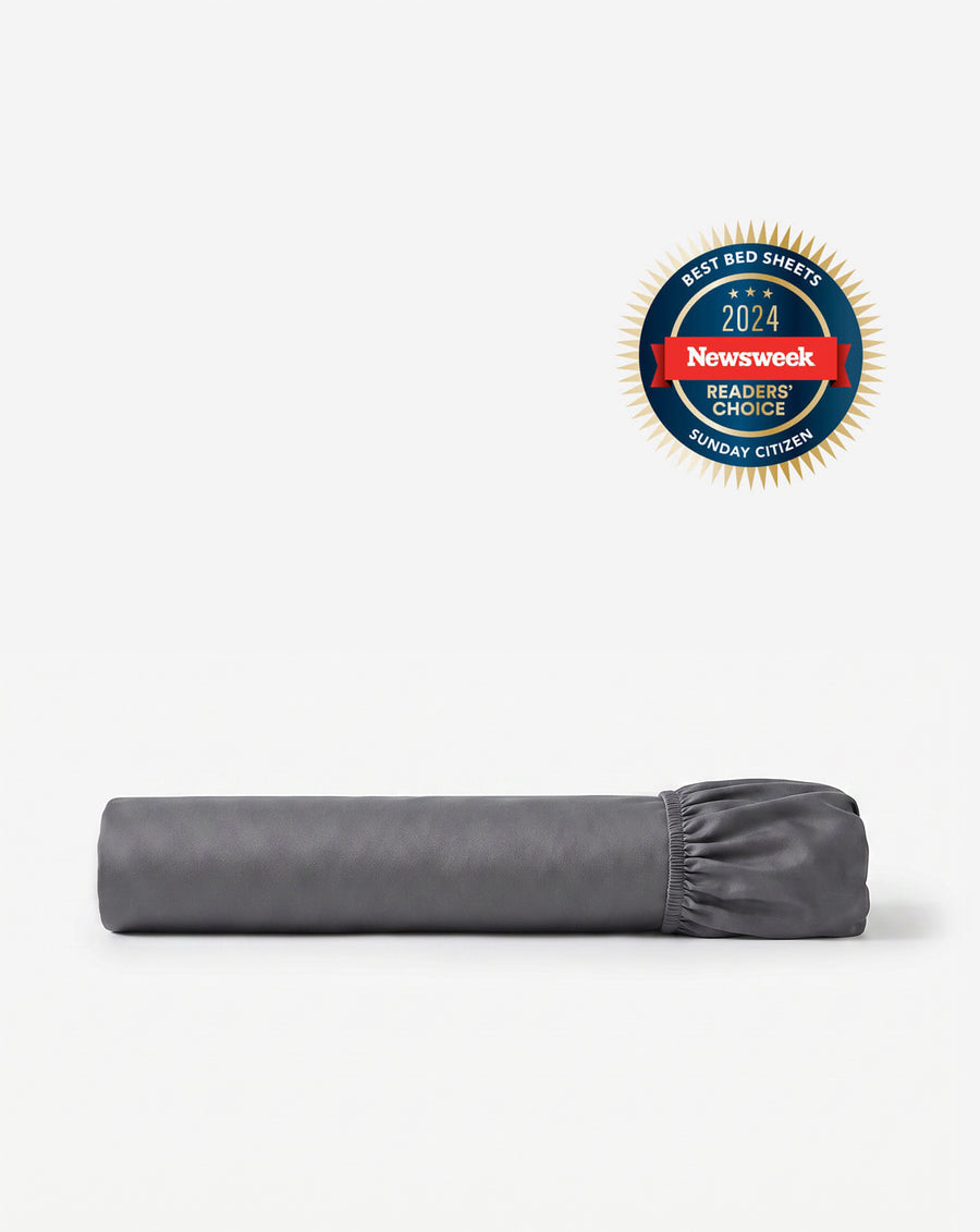 Natural Premium Bamboo Fitted Sheet Granite