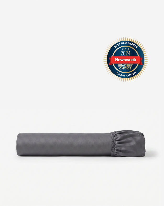 Natural Premium Bamboo Fitted Sheet Granite