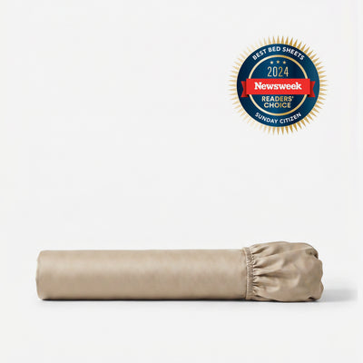 Premium Bamboo Fitted Sheet Taupe