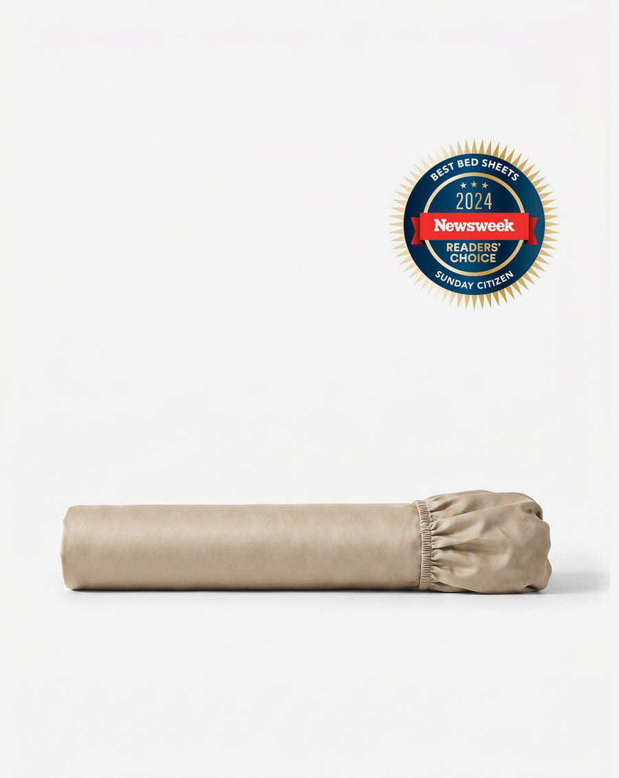 Premium Bamboo Fitted Sheet Taupe