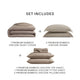 Premium Bamboo Move In Bundle Taupe