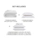 Premium Bamboo Move In Bundle Clear White