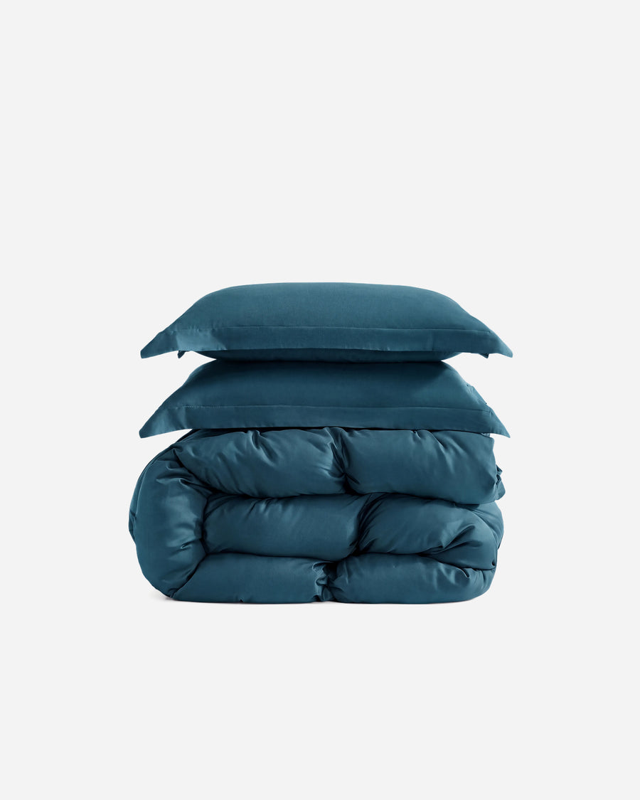 Premium Bamboo Viscose Bubble Comforter Bundle Mediterranea