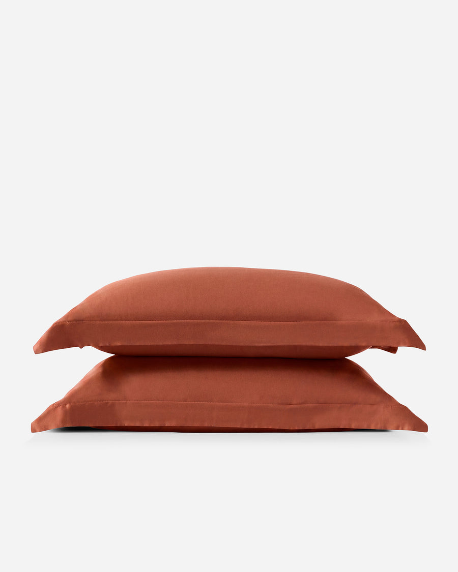 Premium Bamboo Viscose Duvet Bundle rust