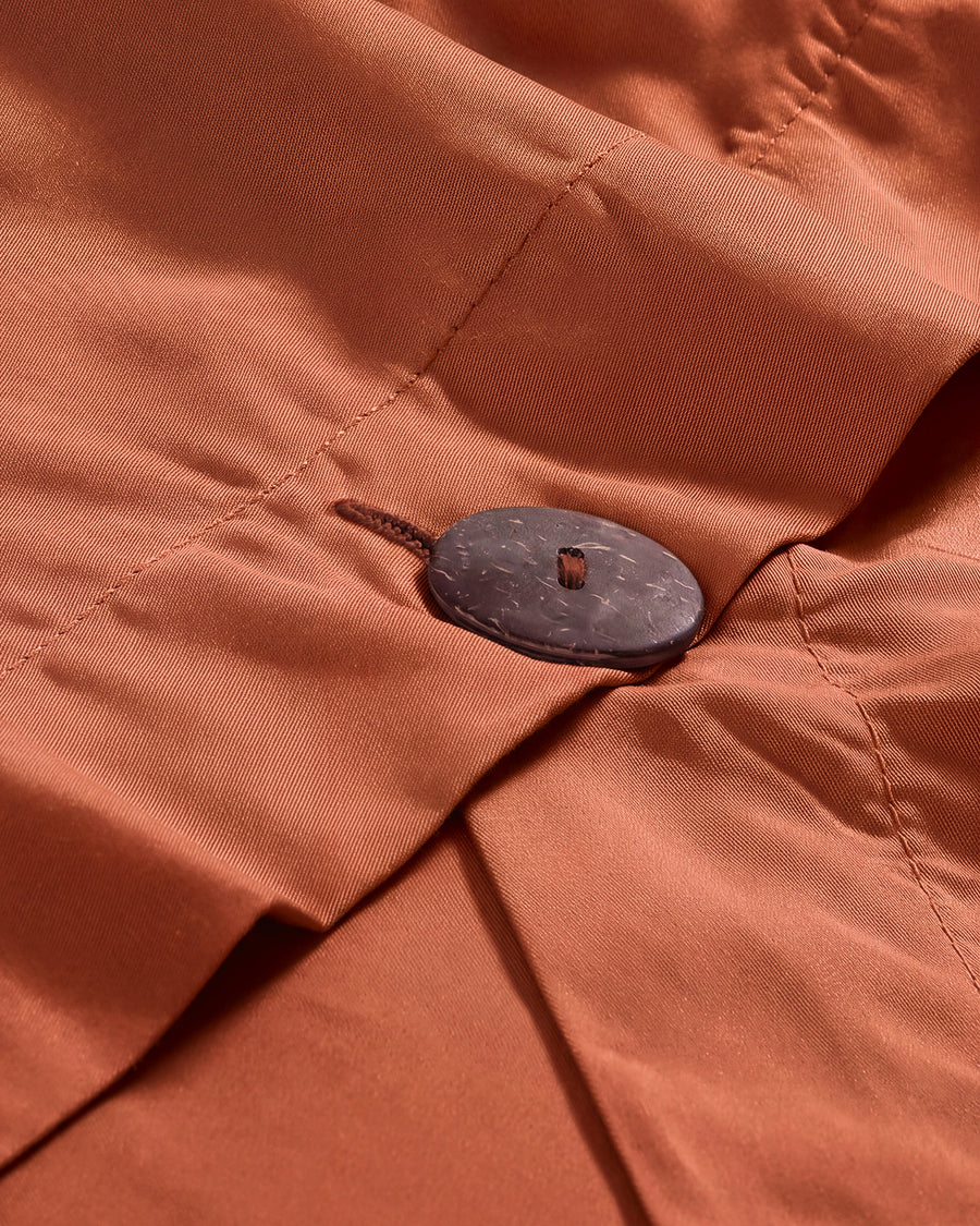 Premium Bamboo Viscose Duvet Cover Rust