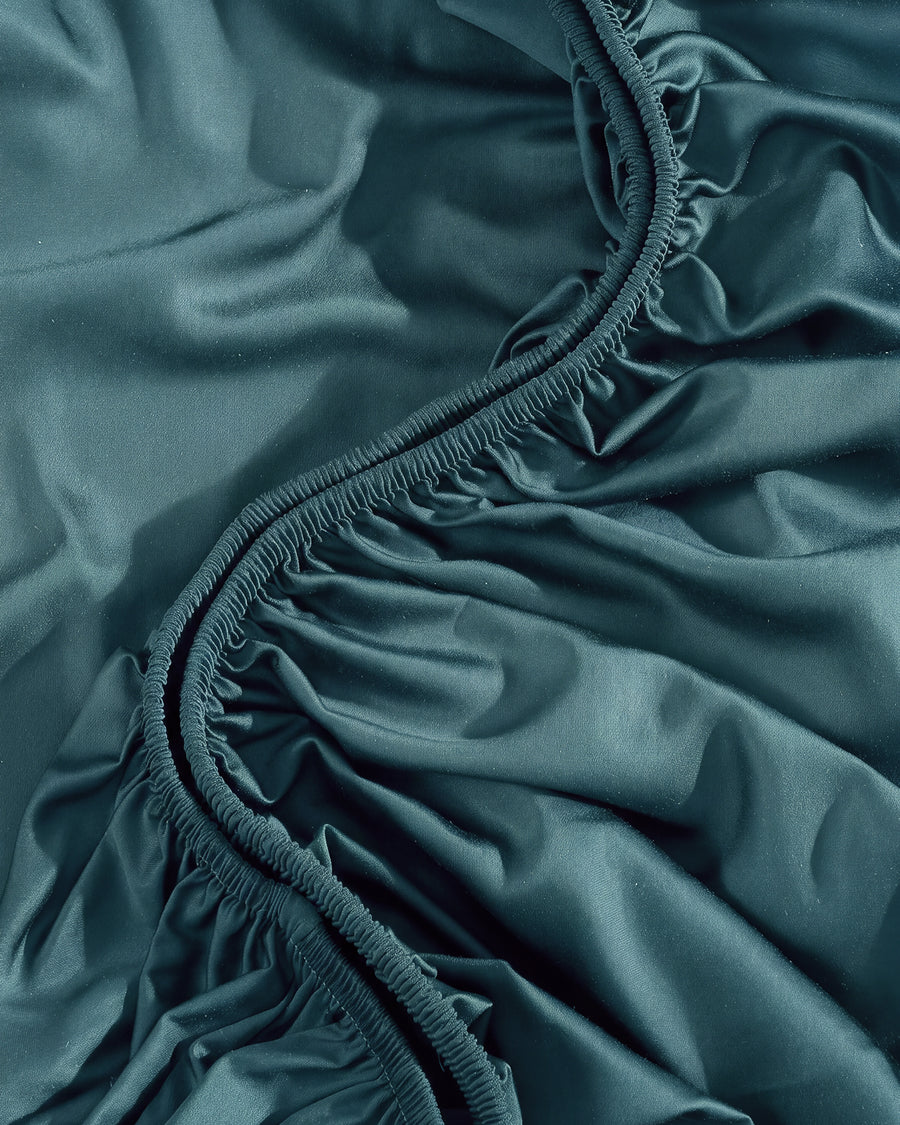 Premium Bamboo Viscose Fitted Sheet Set mediterranea