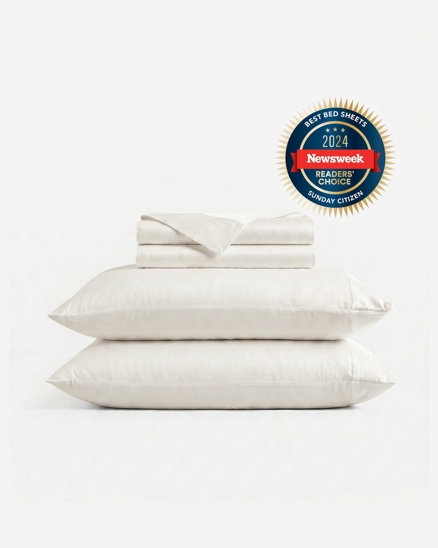 Premium Bamboo Viscose Sheet Set Off White