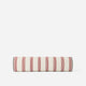 Sunday Citizen Rimini Bolster Pillow in Terracotta - Off White
