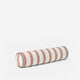 Sunday Citizen Rimini Bolster Pillow in Terracotta - Off White