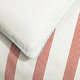 Rimini Cotton Sateen Duvet Cover Terracotta - Off White
