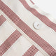 Sunday Citizen Rimini Cotton Sateen Pillowcase in Terracotta - Off White