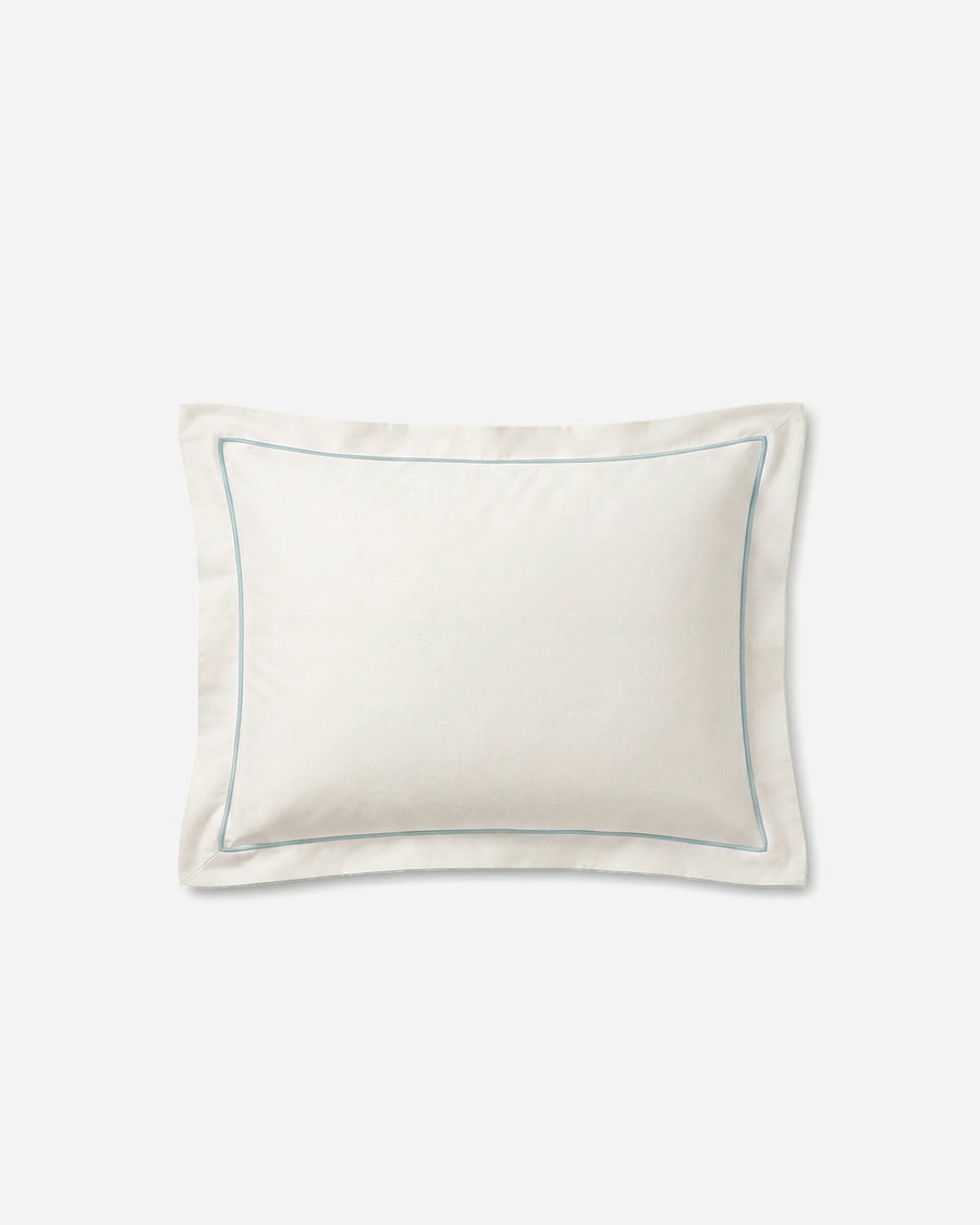 Rimini Reversible Cotton Sateen Duvet Bundle Terracotta - Off White
