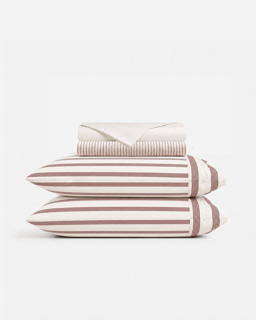 Image of Rimini Cotton Sateen Sheet Set