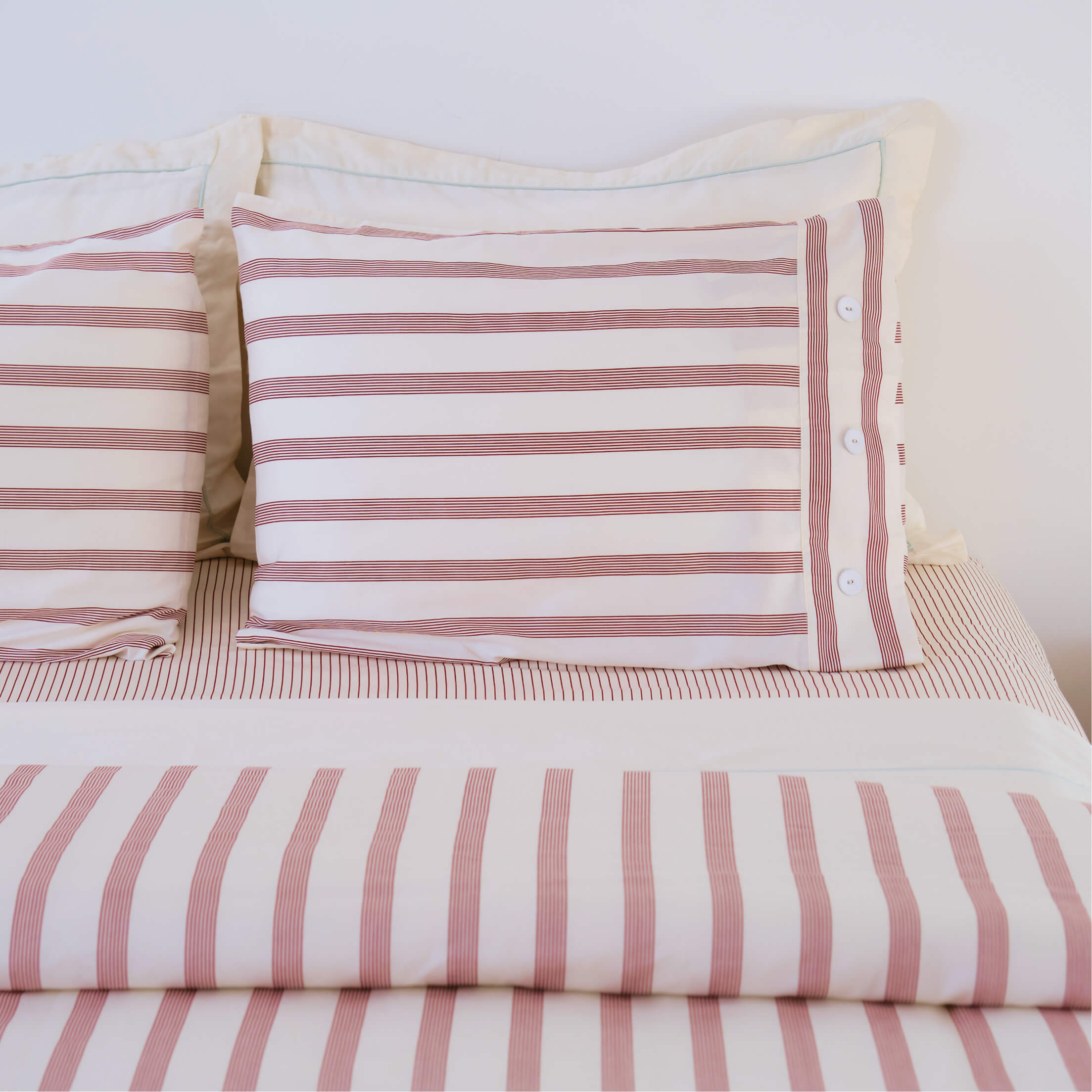 Rimini Reversible Cotton Sateen Move In Bundle Terracotta - Off White