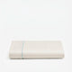 Sunday Citizen Rimini Cotton Sateen Top Sheet in  Terracotta - Off White
