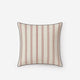 Sunday Citizen Rimini Throw Pillow in Terracotta - Off White